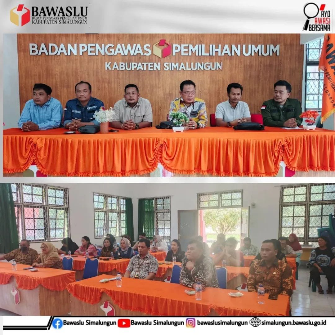 Kunjungan dan Supervisi Ketua Bawaslu Provinsi Sumut ke Kantor Bawaslu Kabupaten Simalungun