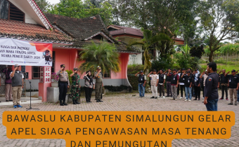 Apel Siaga jajaran Bawaslu Kabupaten Simalungun