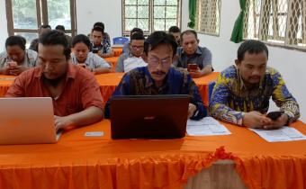Peserta ujian terdiri Calon Anggota Panwaslu Kecamatan Existing