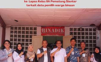 Kunjungan Bawaslu Simalungun ke Lapas Kelas IIA 