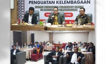 Kegiatan Fasilitasi Pembinaan dan Penguatan Kelembagaan Badan Pengawas Pemilu di Bawaslu Kabupaten Simalungun