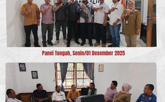 Koordinasi KPU Simalungun ke Kantor Bawaslu Simalungun terkait PDPB Tahun 2025