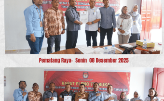 Bawaslu Simalungun Awasi Rapat Pleno PDPB Triwulan IV Tahun 2025