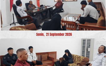 Kunjungan KPU Simalungun Ke Kantor Bawaslu Simalungun Guna Koordinasi terkait Proses PPDB Tahun 2026